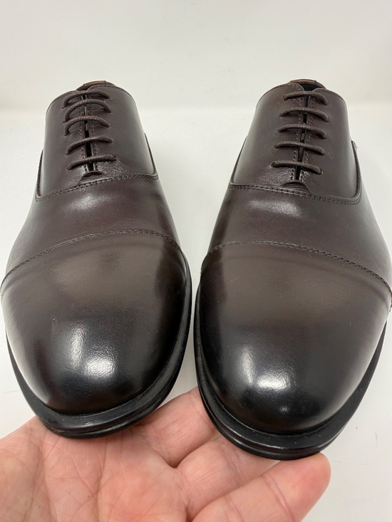 New Bruno Magli Adrian Cap Toe Oxford Brown Leather Sz 8 main image 15